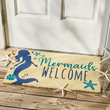Mermaid Door Mat - Park Designs - The Fox Decor